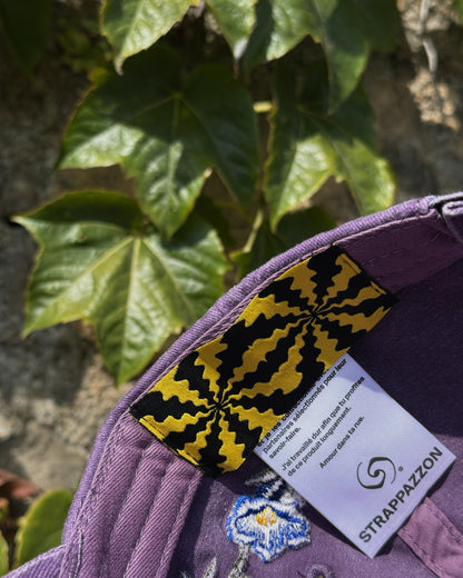6Panel Mirador Cap - PowerFlower - Purple