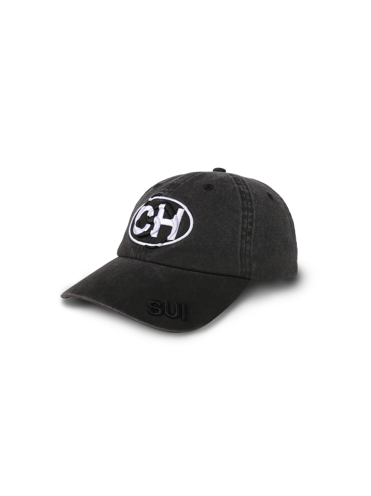 6Panel Mirador Cap - Confoederatio Helvetica CH - Black