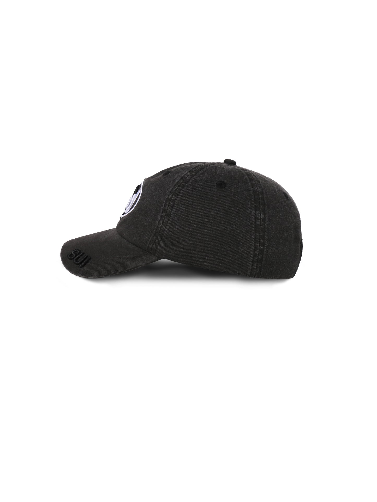 6Panel Mirador Cap - Confoederatio Helvetica CH - Black
